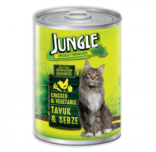 Jungle Tavuklu ve Sebzeli 415 gr Kedi Maması kullananlar yorumlar